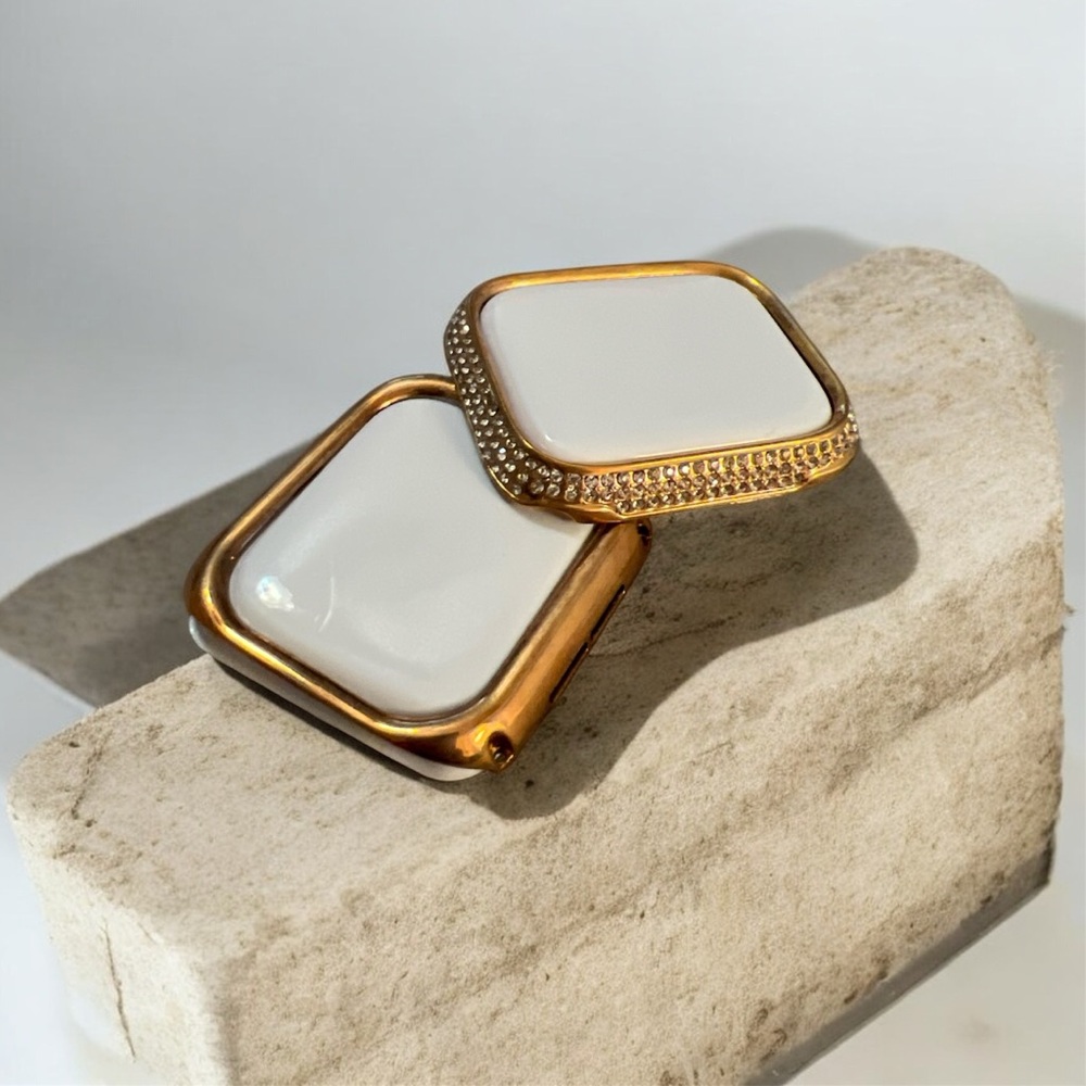 Gold  Square Watch Covers